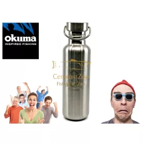   Okuma Water Bottle Carp2 Termosz 0,8L (PA09020) Ponty Motívummal
