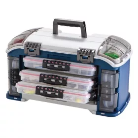   Plano Elite™ Series Angled Tackle Ultimate System Blue horgászdoboz (PMC797010KR)