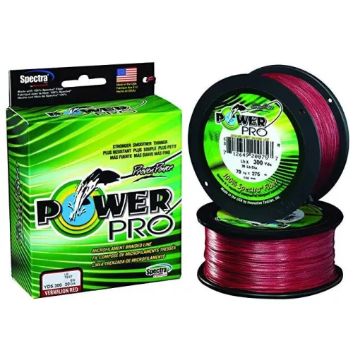 Power Pro Braided Line 135m 0,28mm 20kg Vermilion Red - Piros (PPBI13528R)
