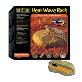   Exo-Terra Heat Wave Terráriumi fűtőszikla 10W 15,5X15,5  cm (Pt2002)