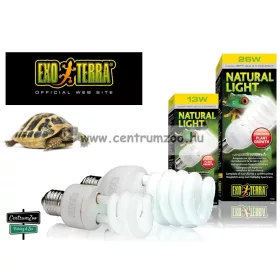   Hagen Exo Terra Natural Light - Természetes Nappali Fényt Sugárzó Izzó - 13 W (Pt2190)