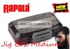 Rapala Jig Box Medium 15x10x5cm jig fejes és műcsalis doboz  (RJBM)