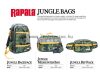 Rapala Jungle Backpack prémium horgász hátizsák, hátiáska RJUBP (RA0718001)