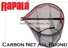 Merítő  Rapala Carbon Net All Round XL - gyors nyitású 60x50cm fejjel (RA1800012)