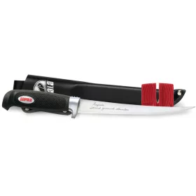   Rapala Soft Grip® Fillet Knife kés bőr tokkal, élezővel 25cm (RA2200110)