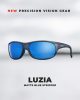 Rapala Precision Luzia Grey Blue Mirror napszemüveg (RA4200086)