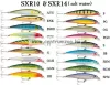 Rapala SXR10 X-Rap Rap 10cm 13g wobbler WHU színben