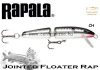 Rapala J13 Jointed Rap 13cm 18g wobbler - CH színben
