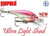 Rapala ULS04 Ultra Light Shad Rap 4cm 3g wobbler - CH (RA5812500)