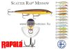 Rapala SCRM11 Scatter Rap® Minnow 11cm 6g wobbler  - B (RA5814732)