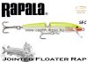 Rapala J07 Jointed Floater Rap 7cm 4g wobbler - SFC színben