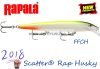 Rapala SCRH13 Scatter® Rap Husky wobbler - BSH (RA5819366)