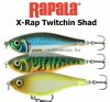 Rapala XRTS08  X-Rap® Twitchin’  Shad wobbler 8cm 13g - HLW szín