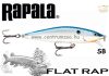 Rapala FLR08 Flat Rap Balsa 8cm 7g wobbler  - color SB (RA5820296)