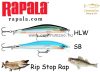 Rapala RPS12 Ripstop Rap 12cm 14g wobbler - HLW