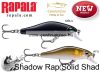 Rapala SDRSS05 Shadow Rap Solid Shad 5cm 5,5g wobbler - GRS (RA5821052)