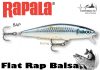 Rapala FLR08 Flat Rap Balsa 8cm 7g wobbler  - color BAP