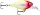 Rapala FNCM03 X-Light Crank Mid Runner 3,5cm 4g wobbler CLN - CLOWN színben