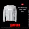 Rapala Grey White Logo Long Sleeve T-Shirt hoisszúujjas póló XS (RA6825008)