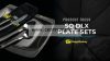 Ridgemonkey Sq Dlx Plate Set - Large-  étkészlet (RM531-000)