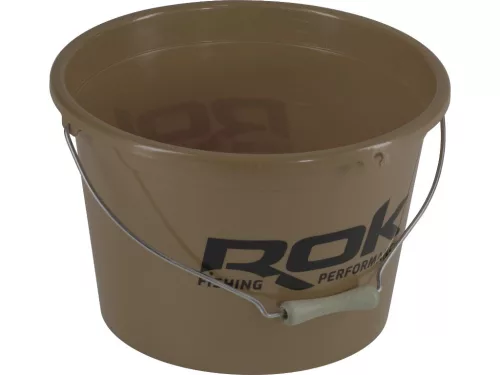 Rok Fishing Performance - Round Bucket 18l vödör (tető és betét nélkül) GREEN (ROK-030061-030290)