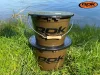 Rok Fishing Performance - Round Bucket 3In1 Set - 13l vödör+tál+fedél szett GREEN (ROK-030214-030283)