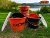 Rok Fishing Performance - Round Bucket 3In1 Set - 18l vödör +5l tál +fedél szett GREEN (ROK-030328-030337)