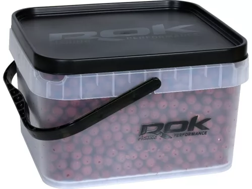 Rok Fishing Performance - Square Bucket 10 literes vödör + tető TRANSPARENS (ROK-030405-030740)