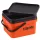 Rok Fishing Performance - Square Bucket 10 literes vödör + betét + tető szett ORANGE (ROK-030467-030474)