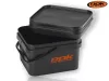 Rok Fishing Performance - Square Bucket 10 literes vödör + betét + tető szett BLACK (ROK-030467-30467)