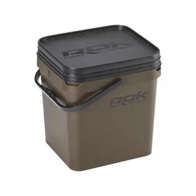   Rok Fishing Performance - Square Bucket 17l vödör + Basin + tető szett GREEN 