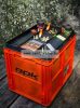 Rok Fishing Performance - Rok Crate 433 Orange + Cover - rekesz tetővel 40x30x32cm  (020093)