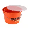 Rok Fishing Performance - Round Bucket 3In1 Set - 18l vödör +5l tál +fedél szett ORANGE  (ROK-030328-030245)