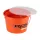 Rok Fishing Performance - Round Bucket 3In1 Set - 18l vödör +5l tál +fedél szett ORANGE  (ROK-030328-030245)