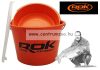 Rok Fishing Performance - Round Bucket Orange 3In1 Set - 18l vödör +5l tál +fedél  (030245)