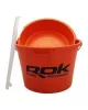 Rok Fishing Performance - Round Bucket 3In1 Set - 18l vödör +5l tál +fedél szett ORANGE  (ROK-030328-030245)