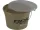 Rok Fishing Performance - Round Bucket Brown 18l vödör  + fedél GREEN (ROK030276-030030)
