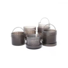   Ridgemonkey Modular Hookbait Pots - csalitároló szett - fekete - táskával (Rm051-000)
