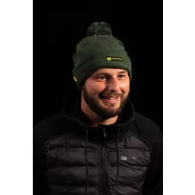   Sapka - Ridgemonkey Apearel Bobble Beanie Hat Green Téli Sapka (Rm557-000)
