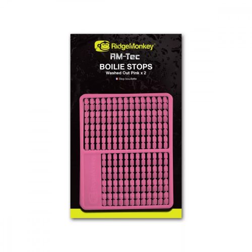 Ridgemonkey Rm-Tec Boilie Stops Bojli Stopper bojlistopper 216db (Rmt07-900) Koptatott Pink