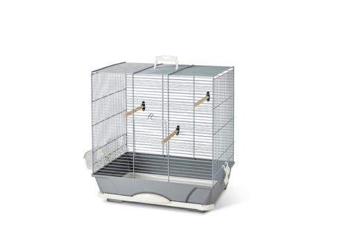 Savic Primo 40 Bird Cage Silver felszerelt prémium kalitka 46x32x48cm (SAV5538-9201)