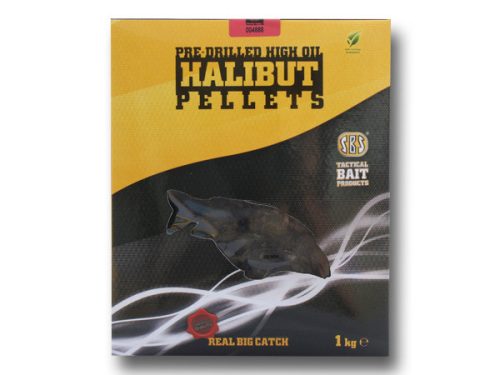 Sbs Pre-Drilled Halibut Pellets 14mm 1kg (27201)