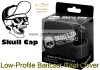 13Fishing Skull Cap Reel Guard - Low-Profile Baitcast Reel Cover - orsóvédő multi orsókra (SC-C2-BLK) Black