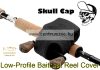 13Fishing Skull Cap Reel Guard - Low-Profile Baitcast Reel Cover - orsóvédő multi orsókra (SC-C2-O) Orange