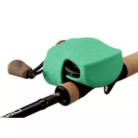   13Fishing Skull Cap Reel Guard - Low-Profile Baitcast Reel Cover - orsóvédő multi orsókra (SC-C2-TX) TX GREEN