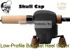 13Fishing Skull Cap Reel Guard - Low-Profile Baitcast Reel Cover - orsóvédő multi orsókra (SC-C2-TX) TX GREEN