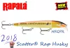 Rapala SCRH13 Scatter® Rap Husky wobbler - PEHL színben