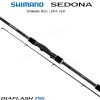 Shimano Sedona 61UL Fast Spinning 1,85m 1-7g Ultra Light (SED61ULFE) pergető bot