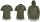 Shimano Clothing Pack Olive 3in1 Olive Hoody + Polo Shirt + T-Shirt szett pulóver + 2 póló (SHPACKOL01XXL) XXL