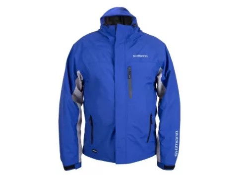 Shimano Wear Rain Jacket Non Padded Blue kabát XXL (SHRJNPBUXXL)
